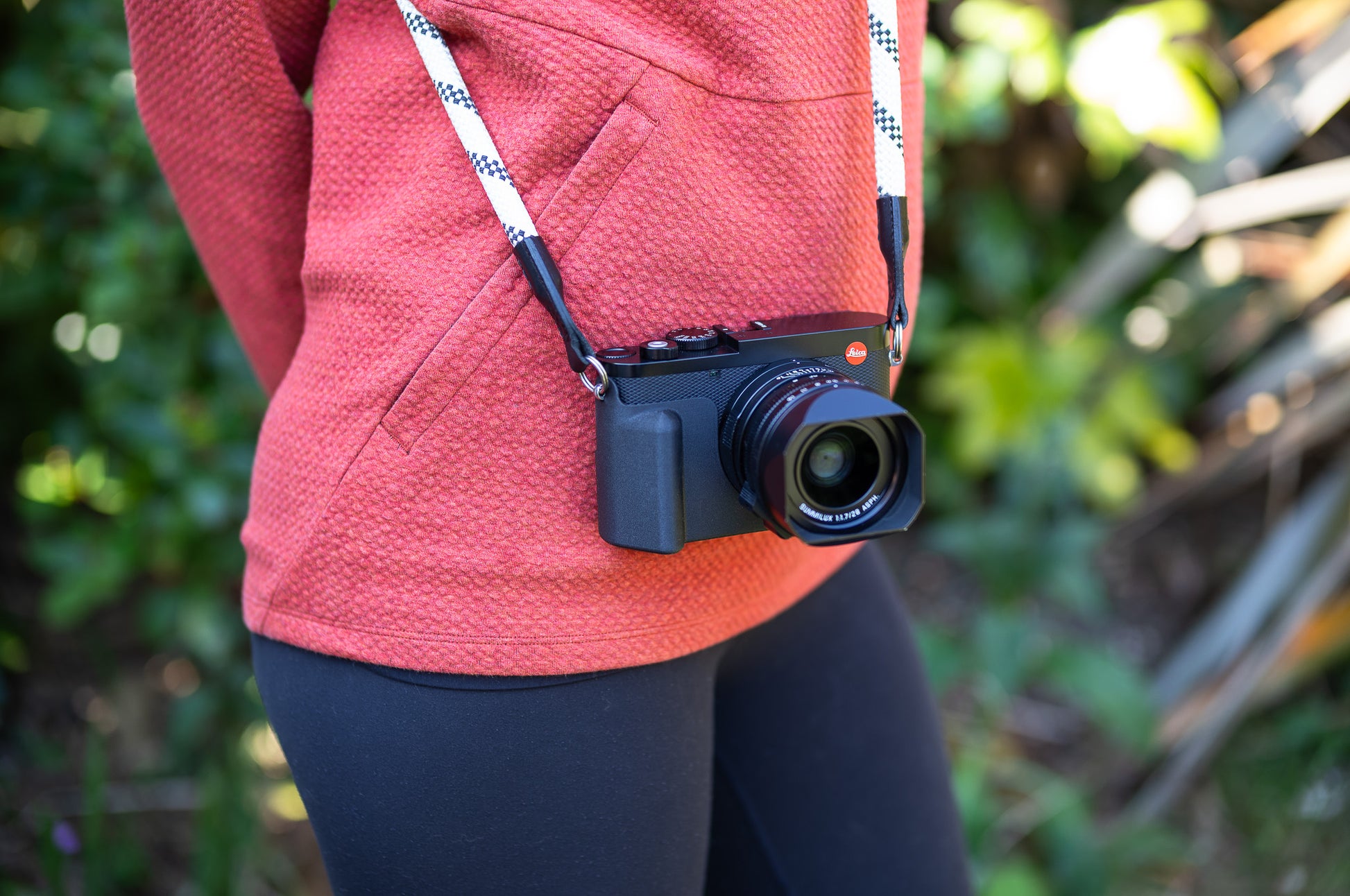 Leica Q3 fitted with Akara Labs Slim Skin Case